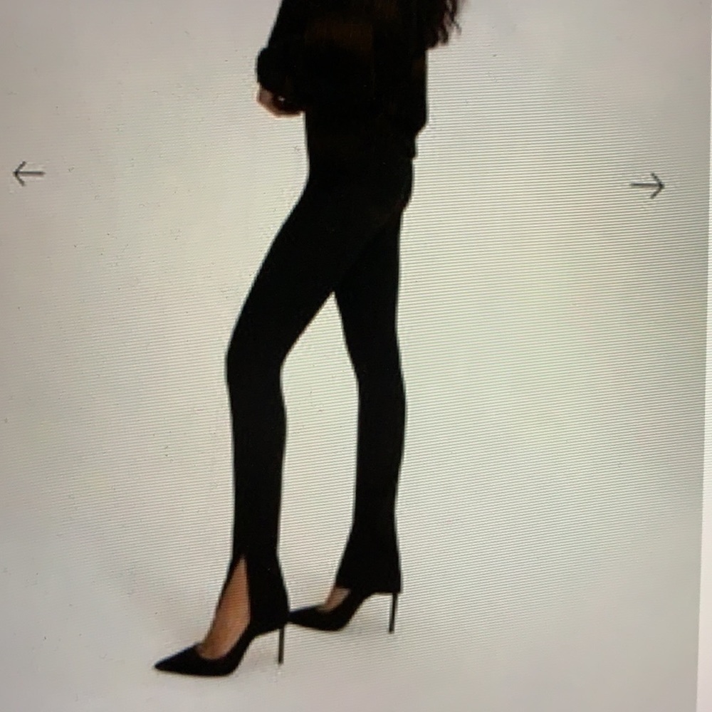 Something Navy Willa Faux Leather Leggings XS